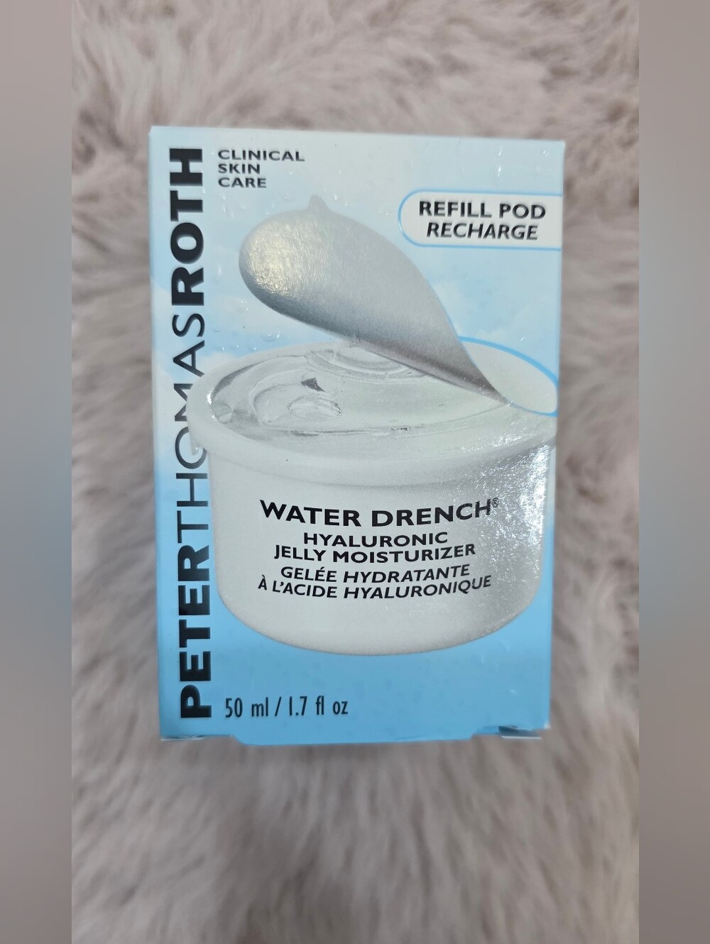 Peter Thomas Roth Water Drench Hyaluronic Jelly Moisturizer Refill Pod 50 ml NEW